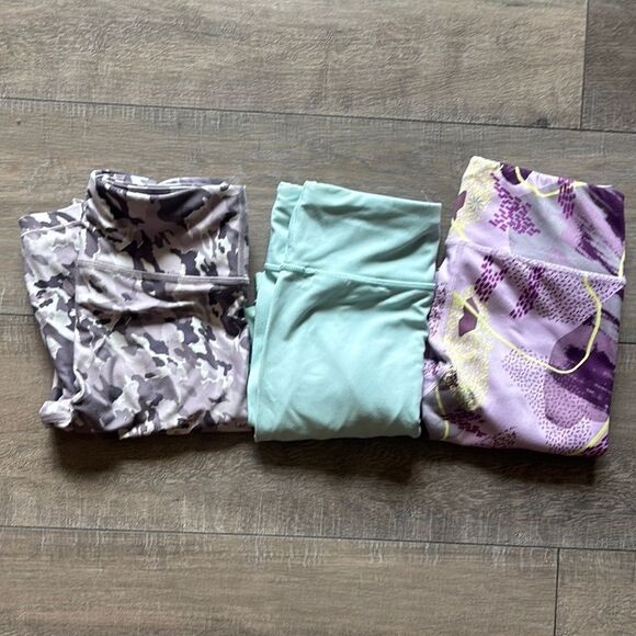 Athleta Girl Leggings Lot - Picture 1 of 4
